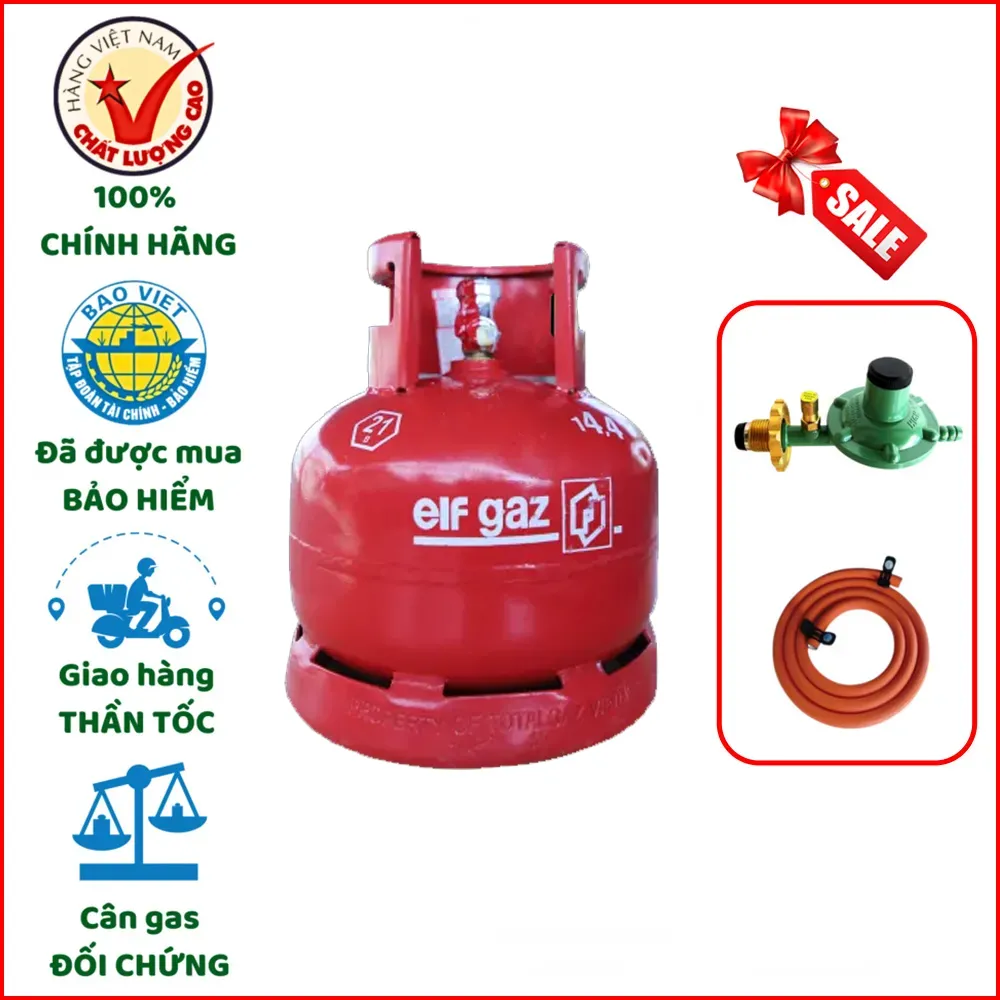 Bộ bình gas ELF
