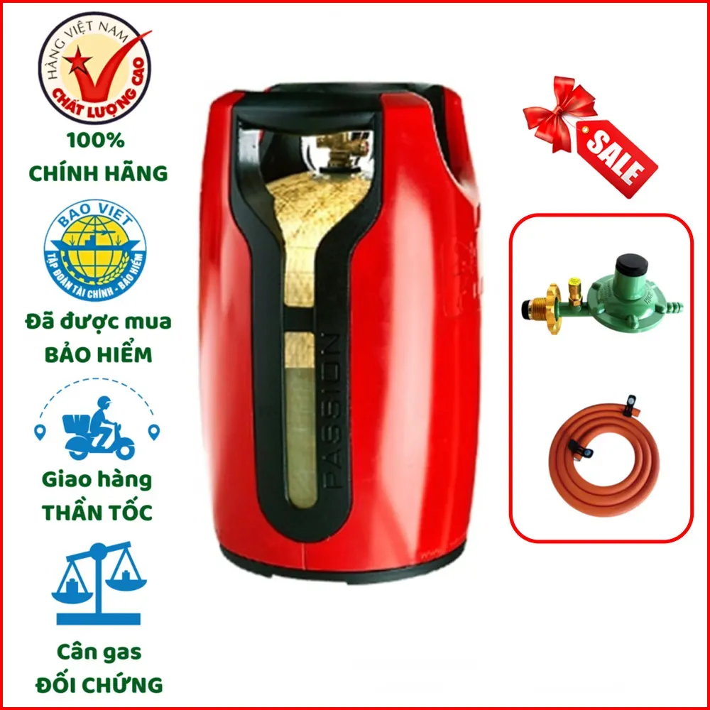 Bộ bình gas Miss Composite