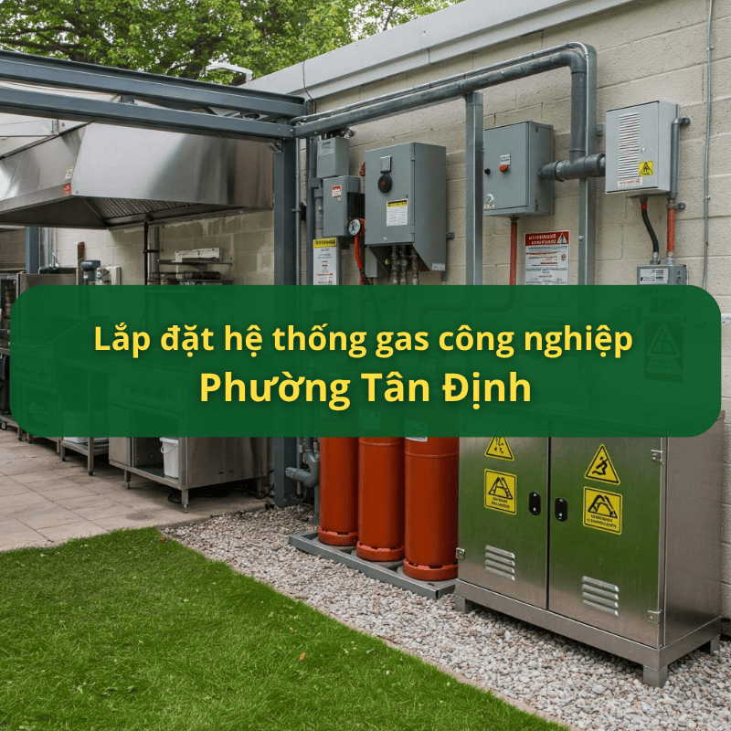Lắp Đặt Hệ Thống Gas Công Nghiệp Phường Tân Định