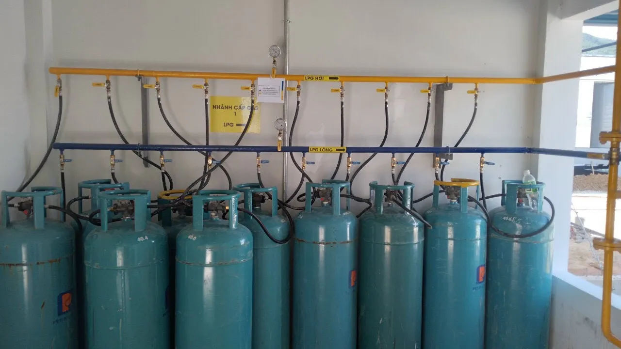 Sửa chữa hệ thống gas công nghiệp