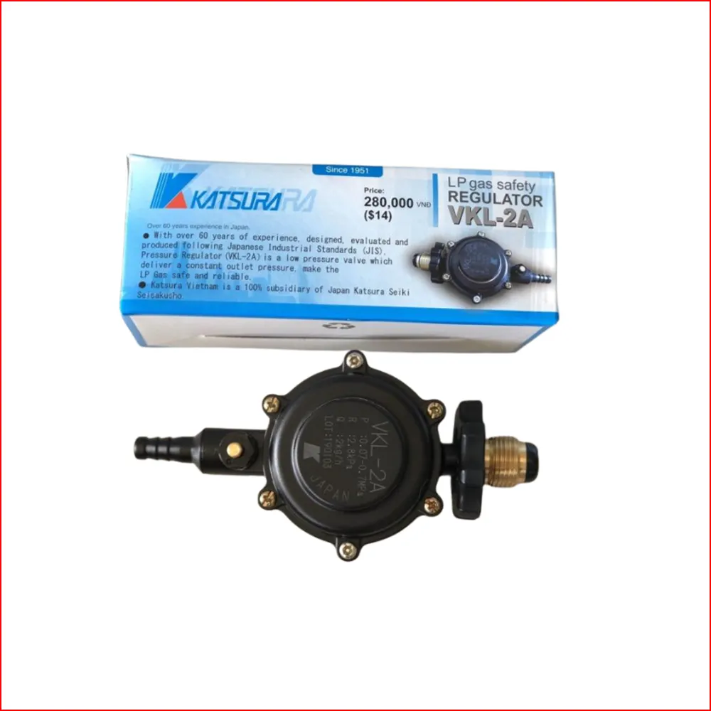 Van gas điều áp Katsura VKL-2A chính hãng Nhật Bản