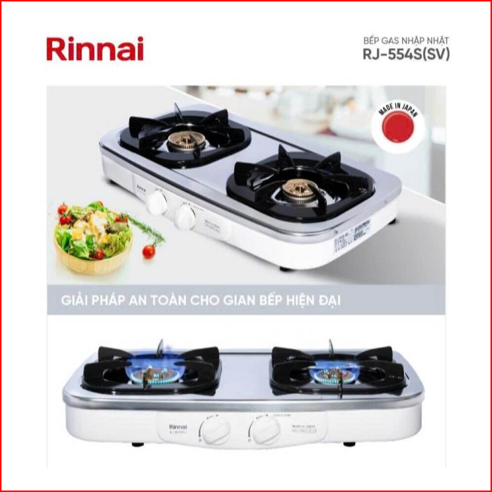 Bếp gas dương Rinnai RJ-554S(SV)