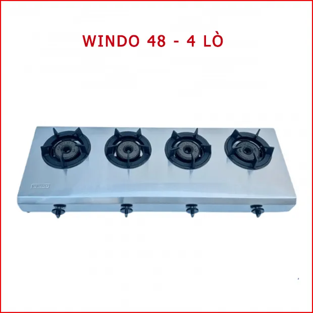 Bếp Khè Công Nghiệp Windo 48 - 4 Lò