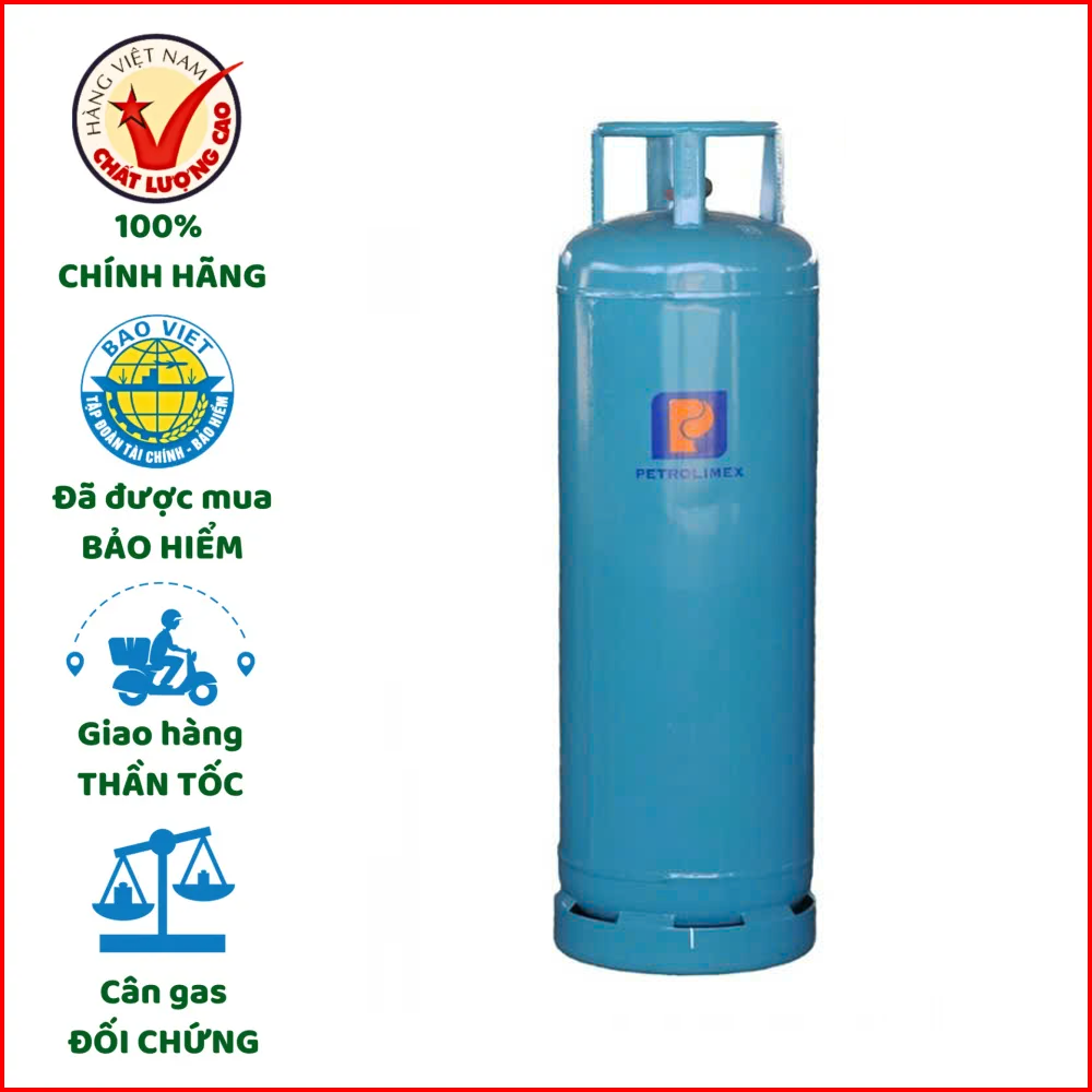 Bình Gas Công Nghiệp Petrolimex 45kg