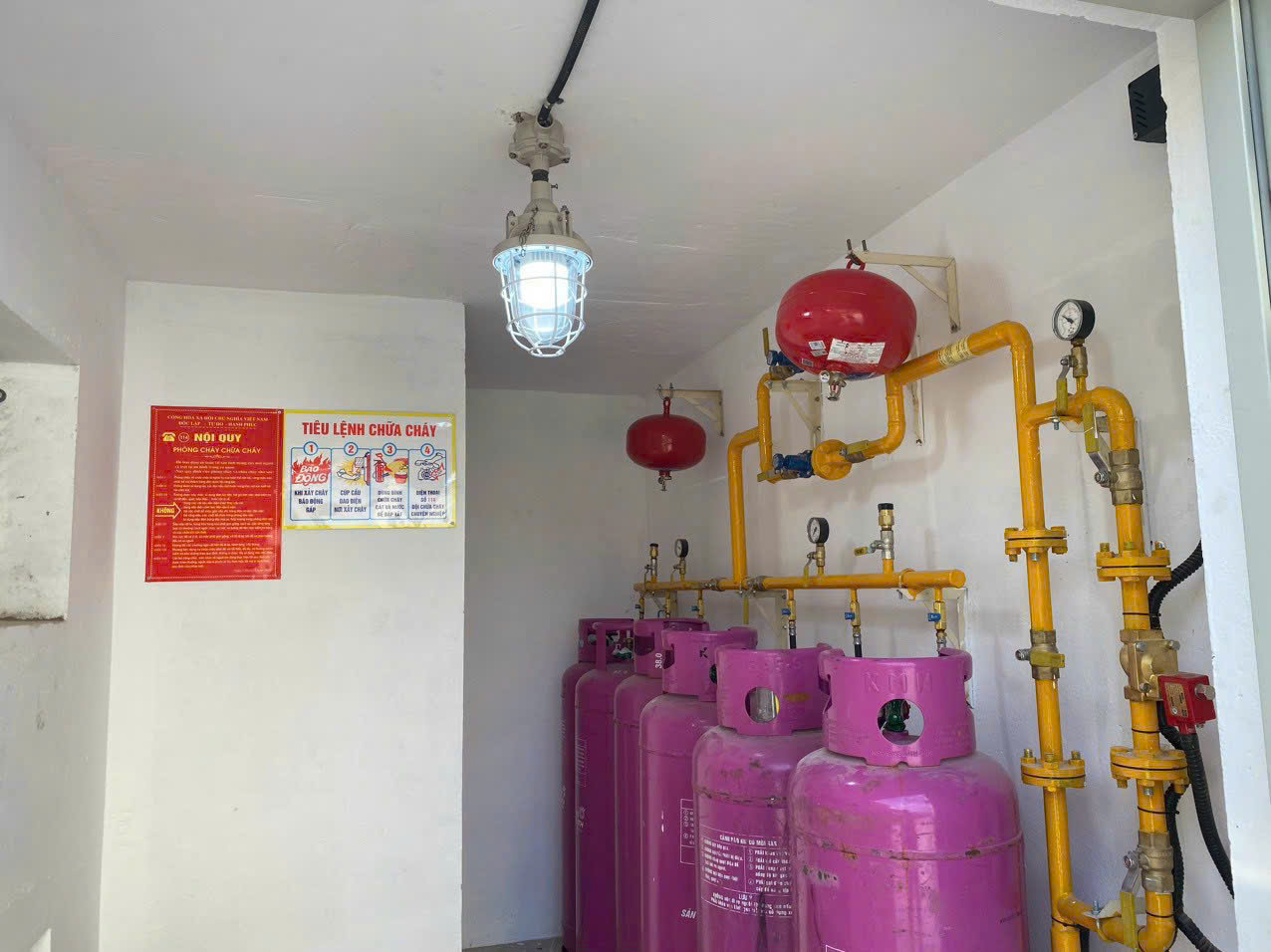Lắp đặt hệ thống gas công nghiệp phường Thông Tây Hội